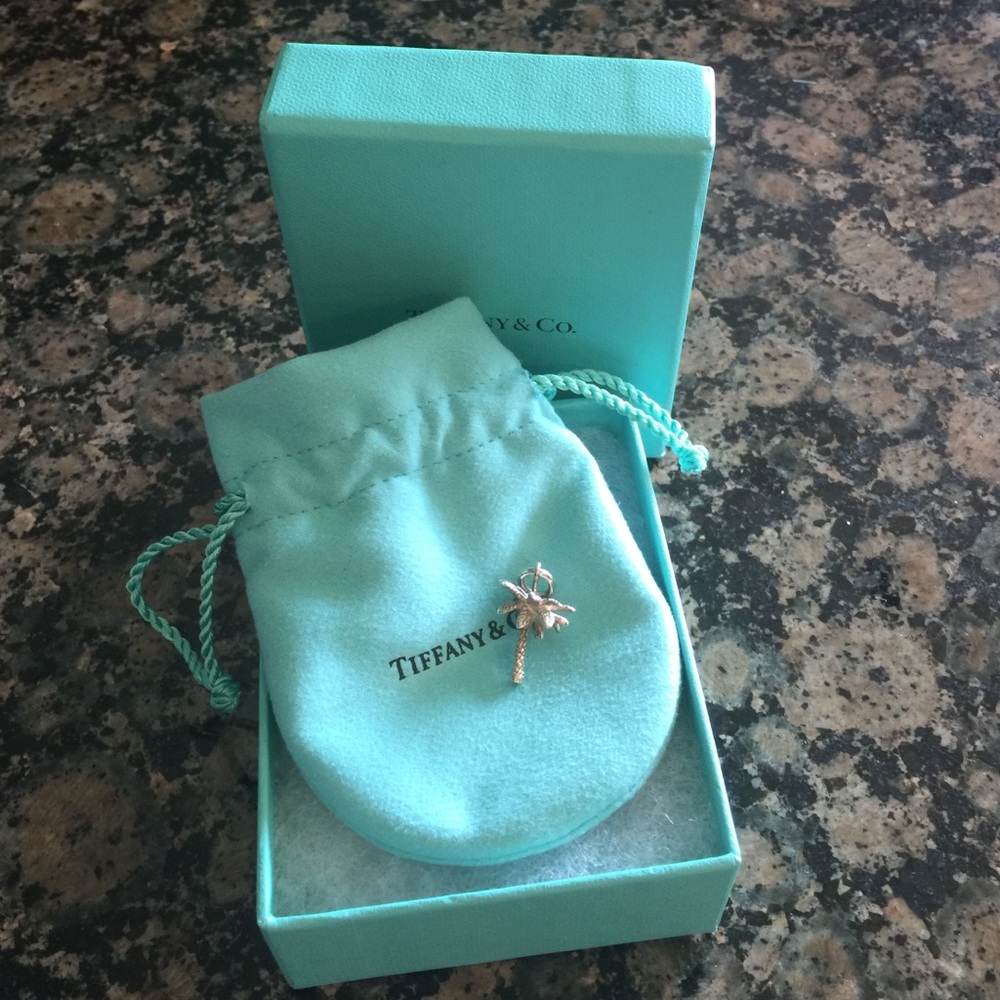 Tiffany & Co Sterling Palm Tree Charm